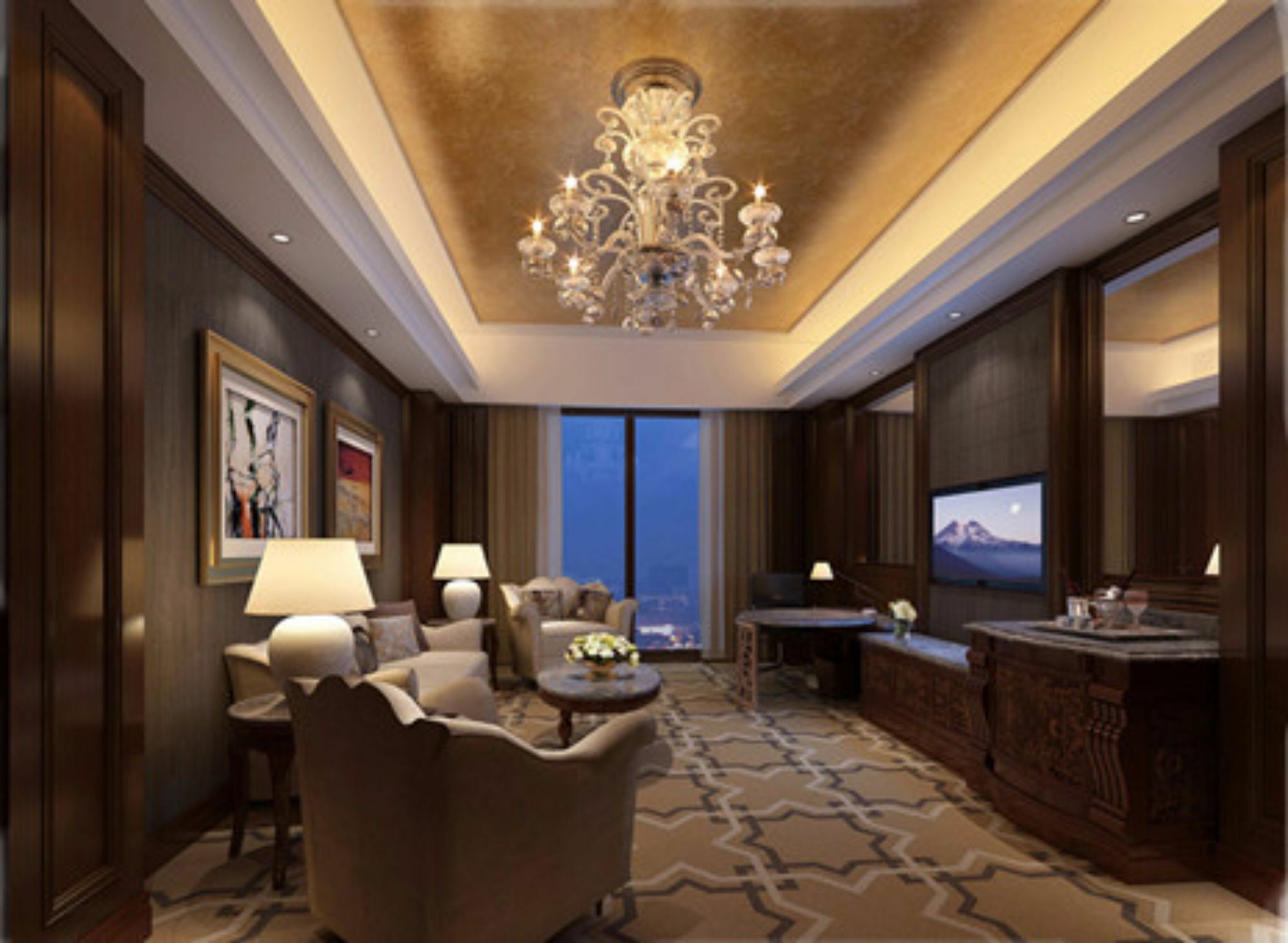 Jinan Luxury Blue Horizon Hotel מראה חיצוני תמונה