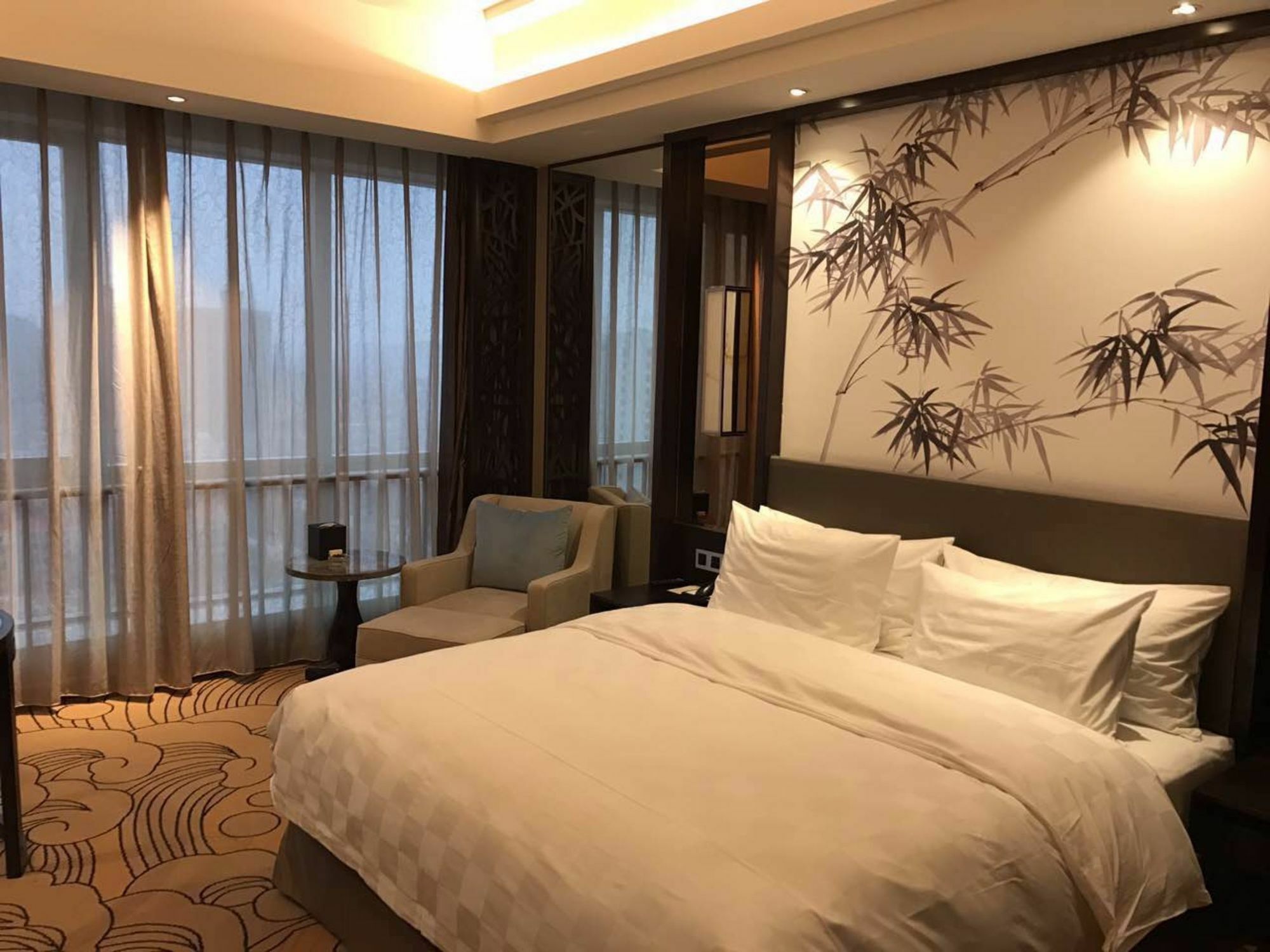Jinan Luxury Blue Horizon Hotel מראה חיצוני תמונה
