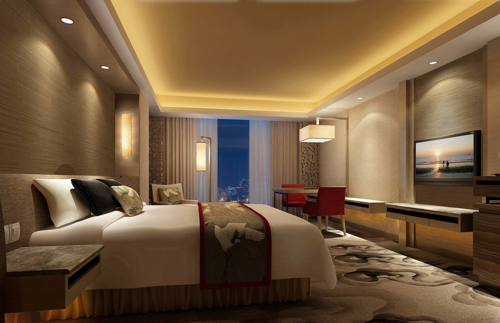 Jinan Luxury Blue Horizon Hotel מראה חיצוני תמונה