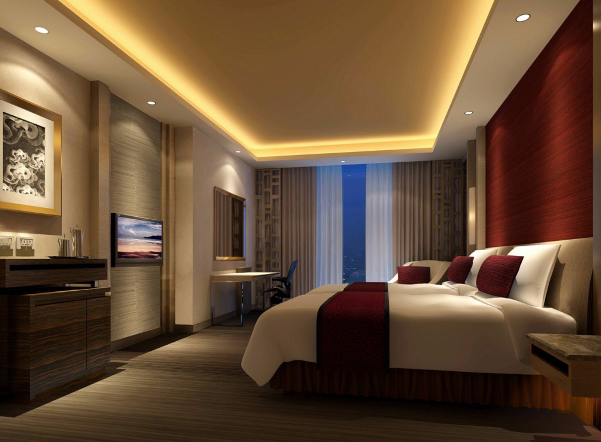 Jinan Luxury Blue Horizon Hotel מראה חיצוני תמונה