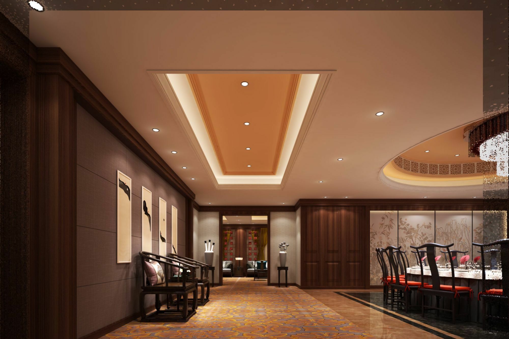 Jinan Luxury Blue Horizon Hotel מראה חיצוני תמונה