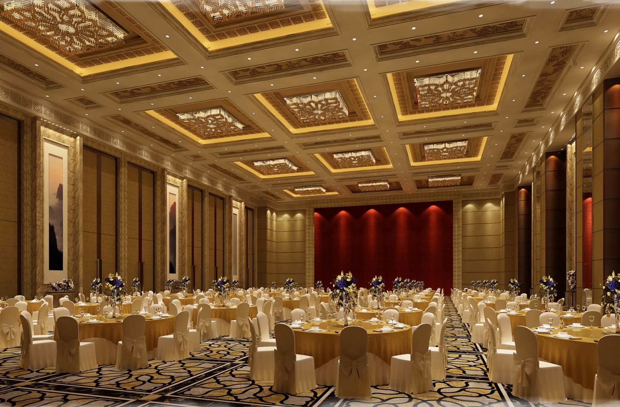 Jinan Luxury Blue Horizon Hotel מראה חיצוני תמונה